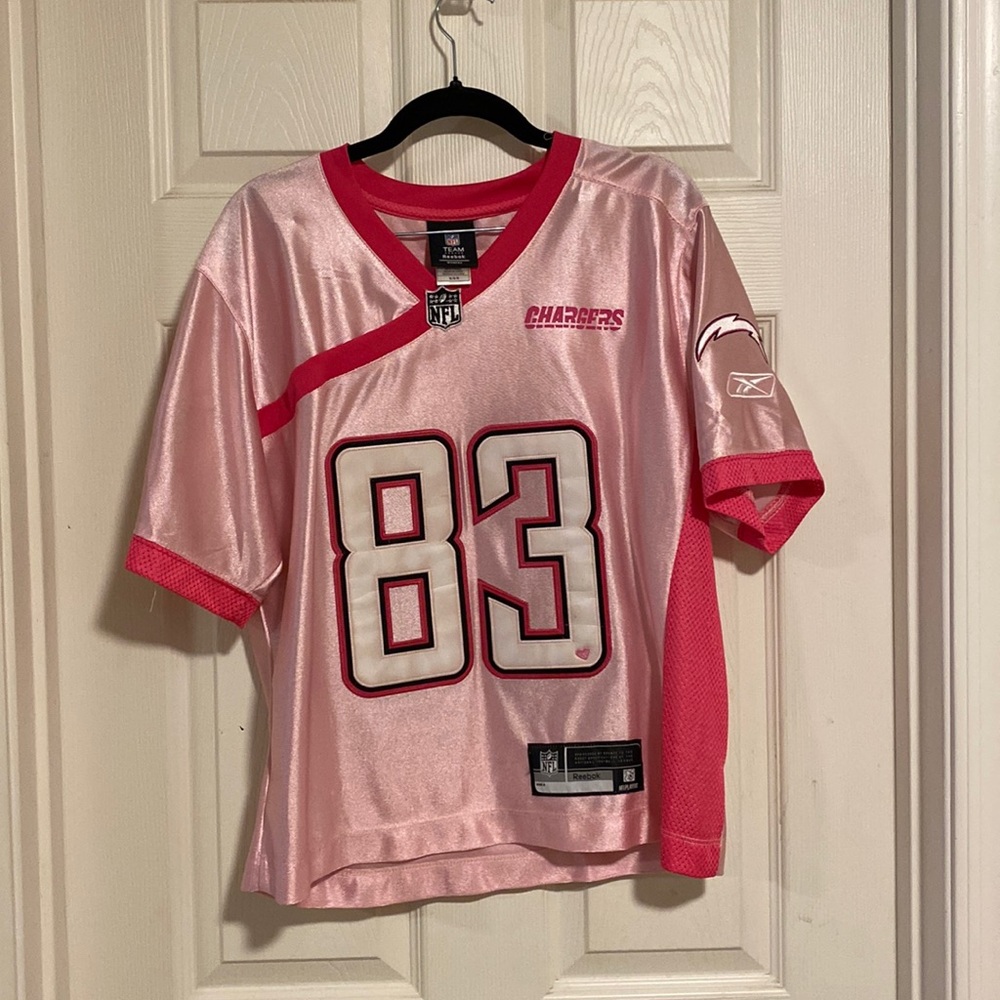 Authentic NFL Chargers Jackson 83 Jersey